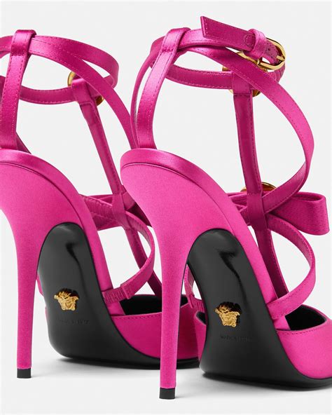 aaa versace shoes|Versace pink shoes.